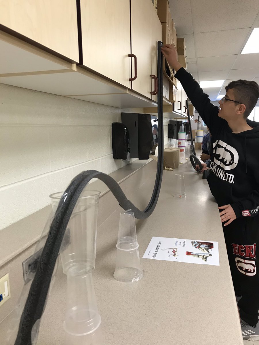 greenwaysclass's tweet photo. EL students demonstrate kinetic and potential energy. Engineering practices help develop language. #wearelamphere https://t.co/EwSxGcJ25N