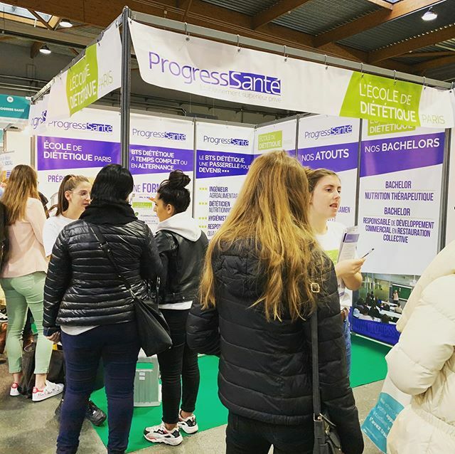 Merci aux futurs candidats venus nous rencontrer samedi au salon Santé et Paramédical de <a href="/studyrama/">Studyrama</a> 🤩👍 #progresssante #btsdietetique #btsoptique ift.tt/2KveaqW