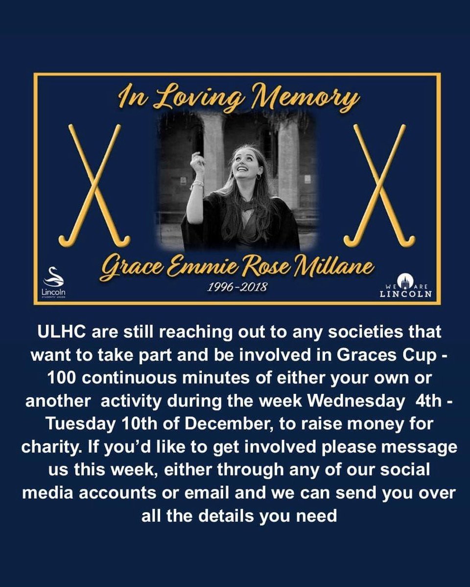 You don’t have to be in a sports society to get involved, everyone and anything welcome to take part! If your a society, an individual, a group of friends or house mates, if you want to get involved just drop us a message 💙💛💟