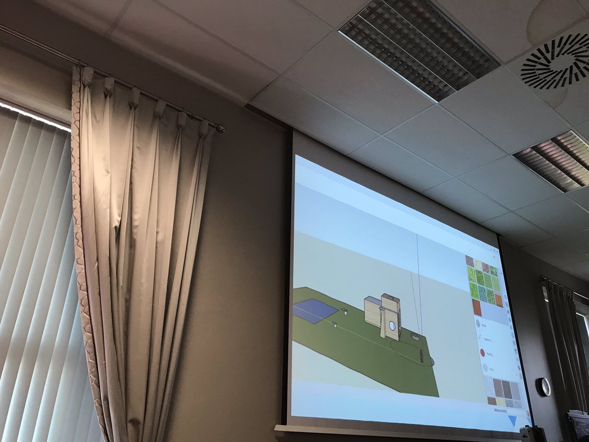 FifeFirst's tweet image. Fab use of Google SketchUp to design an eco school demonstrated by S1s @fifecollege as part of First Chances Programme @KirkcaldyHigh @StAndrewsRCHS @WoodmillHigh @ViewforthHS @GlenwoodHS
