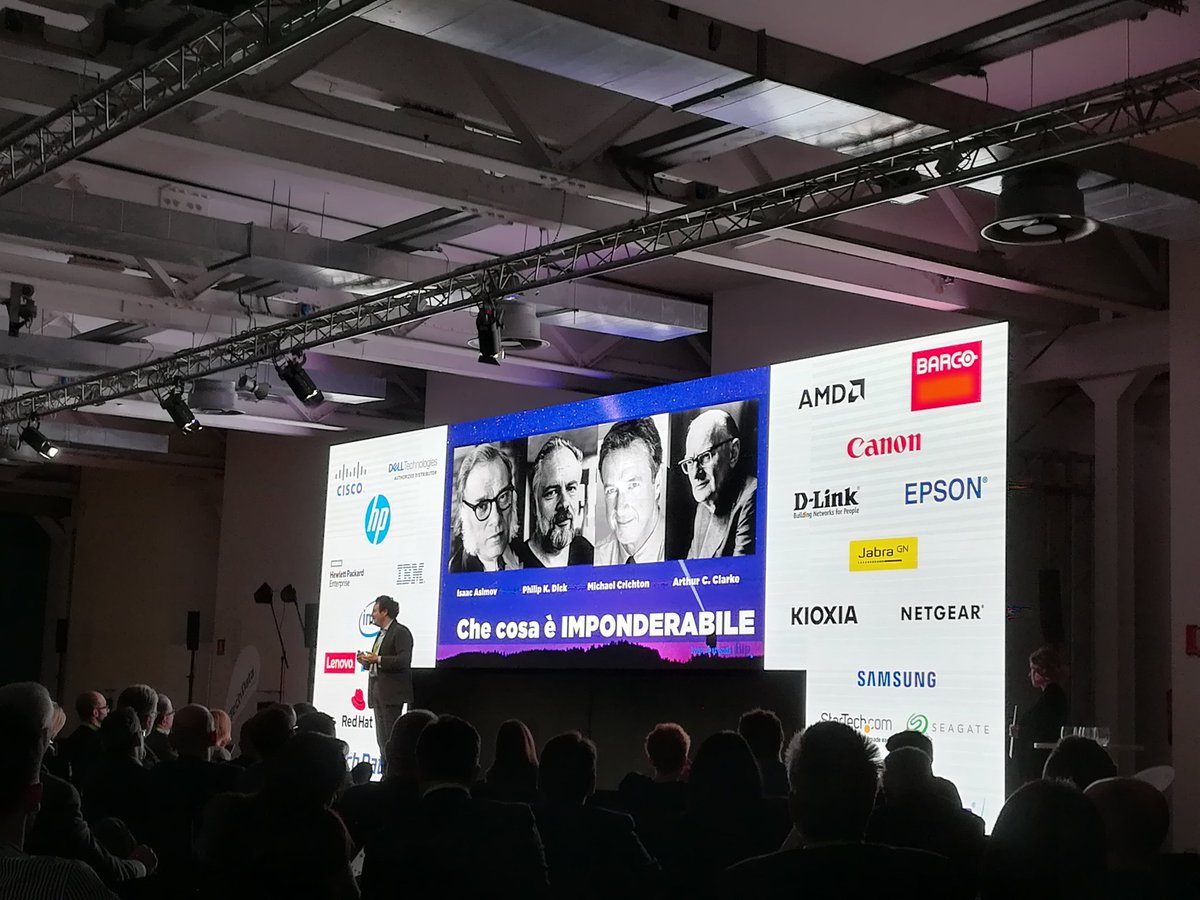 smade_'s tweet photo. Si sopravvive pensando di essere dei #WalkingDead business model 
Cos'è inevitabile?
Cos'è immaginabile?
Cos'è imponderabile?
Gli artisti prevedono il futuro in maniera non prevedibile ...  
@IvanOrtenzi
@celAI @hwupgrade @MarcoLorux
#TDSummit19 #DigitalTransformation #celAI https://t.co/LBbgRQqwcS