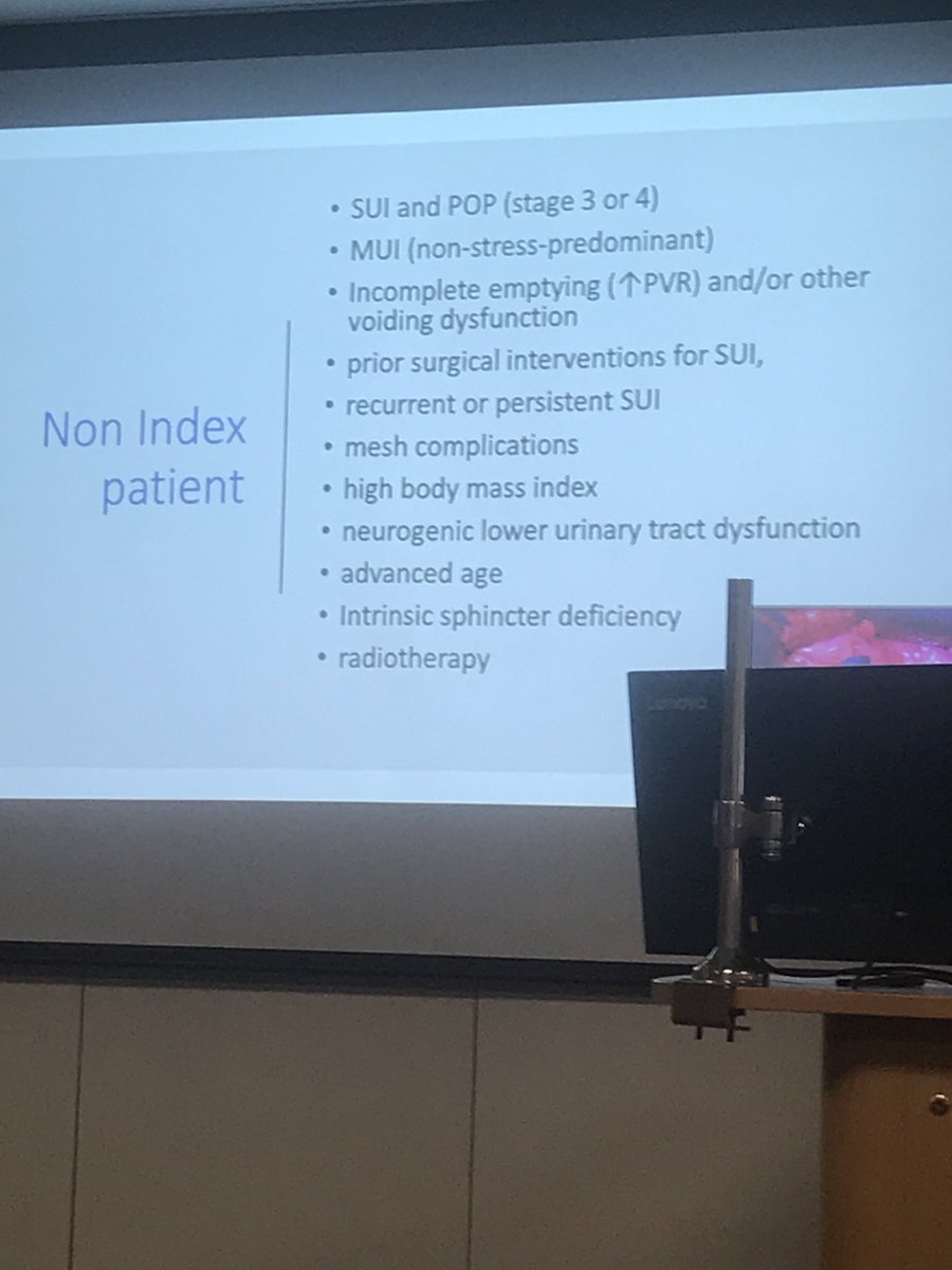 The issues around SUI surgery in 2019. #UCLH FFR Masterclass