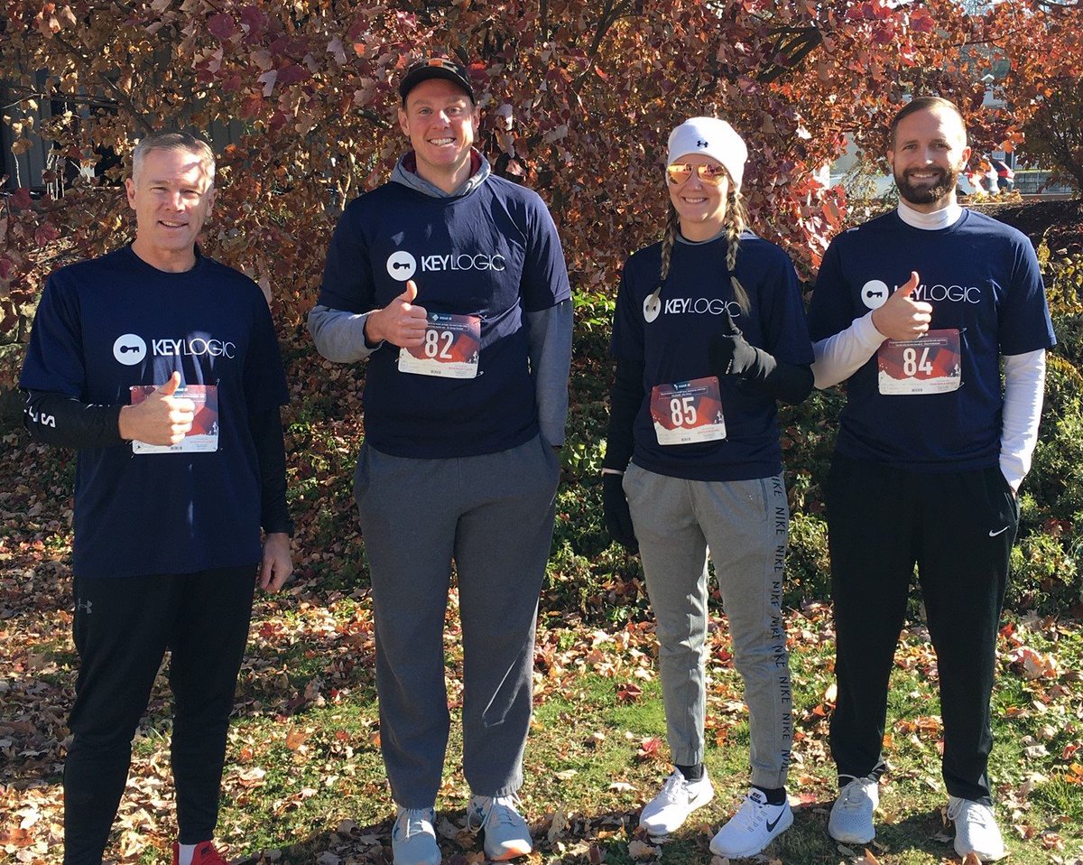KeyLogicSystems's tweet image. Congratulations to Ryan Moore, Lauren Timko, David Rhodes and John Marinaro on an outstanding job at completing the Morgantown Fall 4 All Relay with a time of 29:31! #keylogic