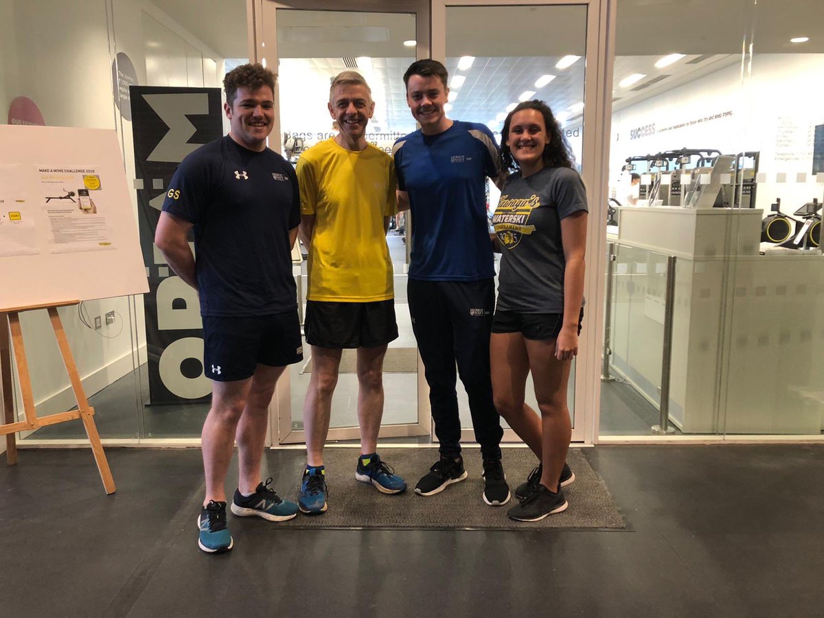 <a href="/HWUBC/">Heriot-Watt University Boat Club</a> <a href="/HeriotWattUni/">Heriot-Watt University</a> enter into the spirit of #RowBritannia and their Vice-President, SU President and Sports/Charity President row to raise awareness. <a href="/UniScott/">Scoots</a> #indoorrowing