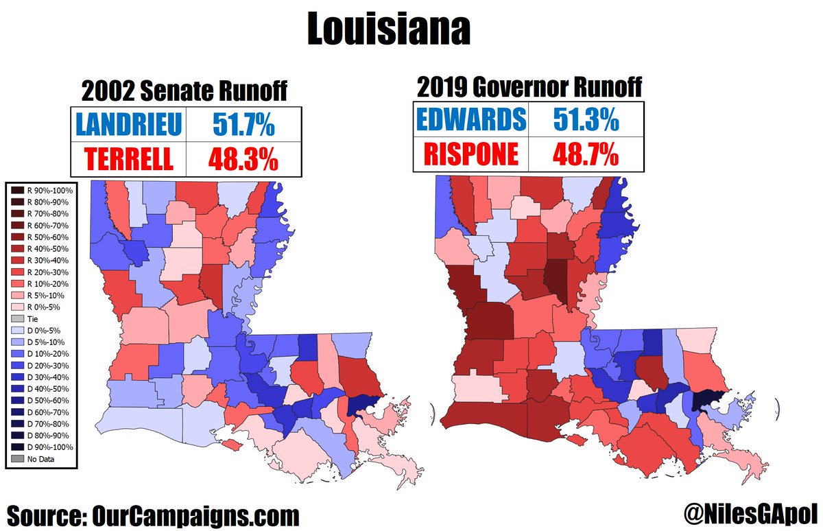 La. Governor's race data Political Talk