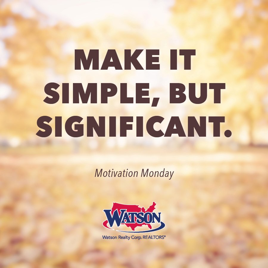 The greatest accomplishments often come from simple beginnings. #MotivationMonday