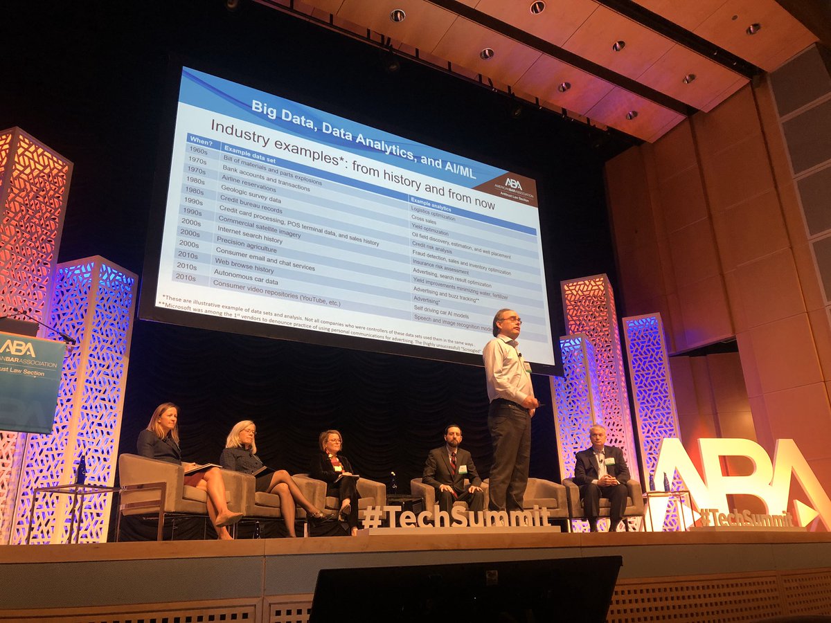 BRIHENRY61's tweet photo. Antitrust Section Tech Summit off to a great start.   We are in a whole new world.   #techsummit https://t.co/cmMaMrnPVB