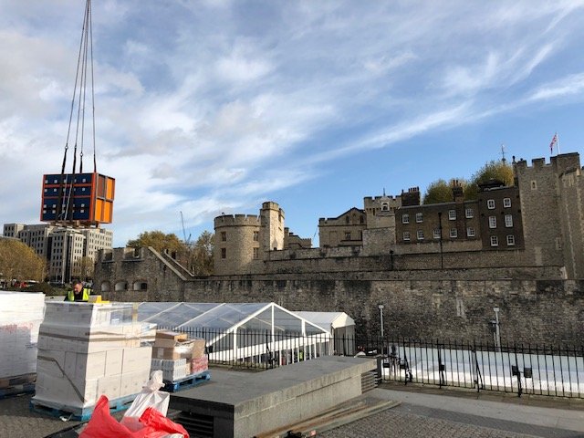 csstorage's tweet photo. Very proud of the team who executed a difficult VLocker Revenue Share installation at the Tower of London last week for the Arena Ice Rink. A huge challenge to get the system in over the tower walls by crane and quickly operational with limited connectivity and power! #lockers https://t.co/lYnvMZ93IQ