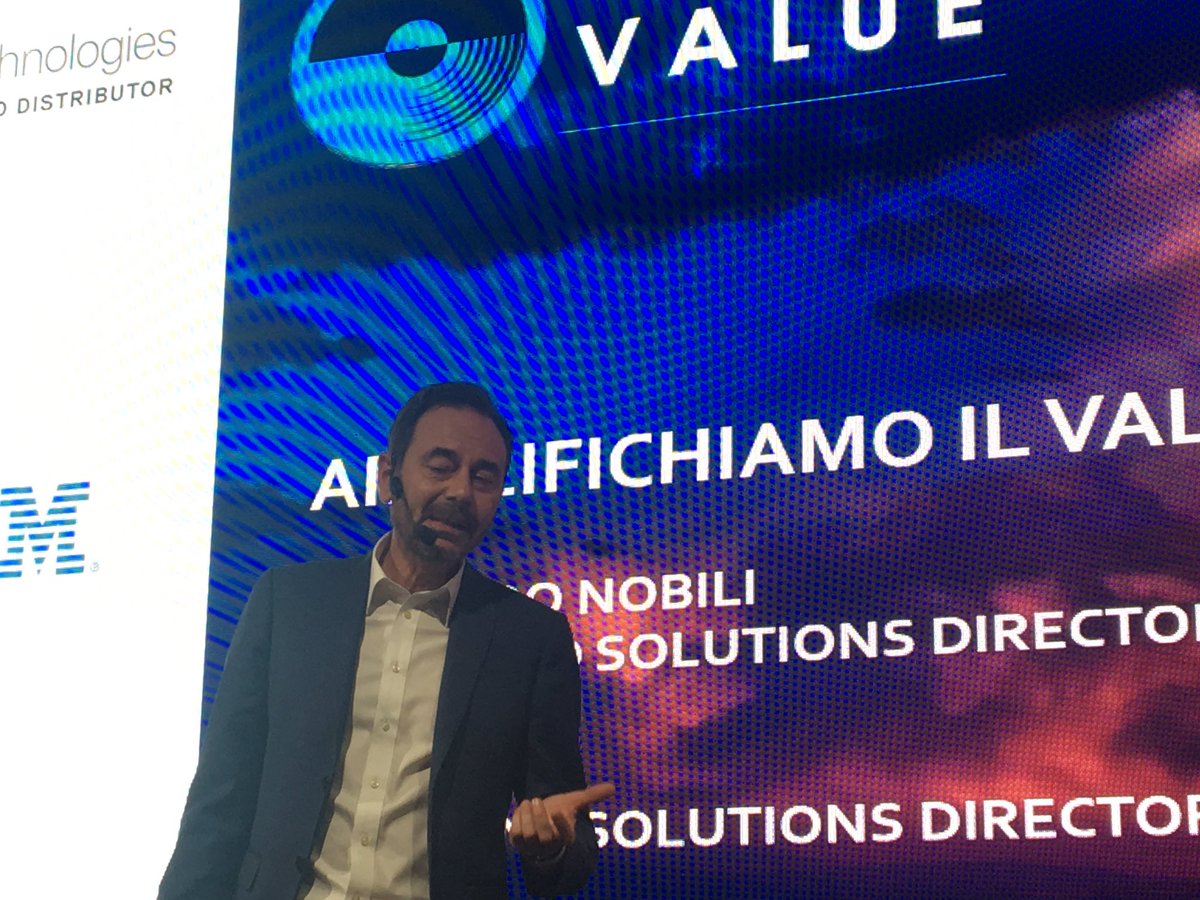 channelcity's tweet photo. #tdsummit19 #channelsummit È  il momento delle 2 anime aziendali #avancedsolutions e #endpointsolurions. Sul palco #RiccardoNobili e #JoséDiaz. Le novità di un modello che da tradizionale è oggi piattaforma abilitante x il #canale in una logica di #ecosistema, partner al centro https://t.co/XQRoBHMWzD