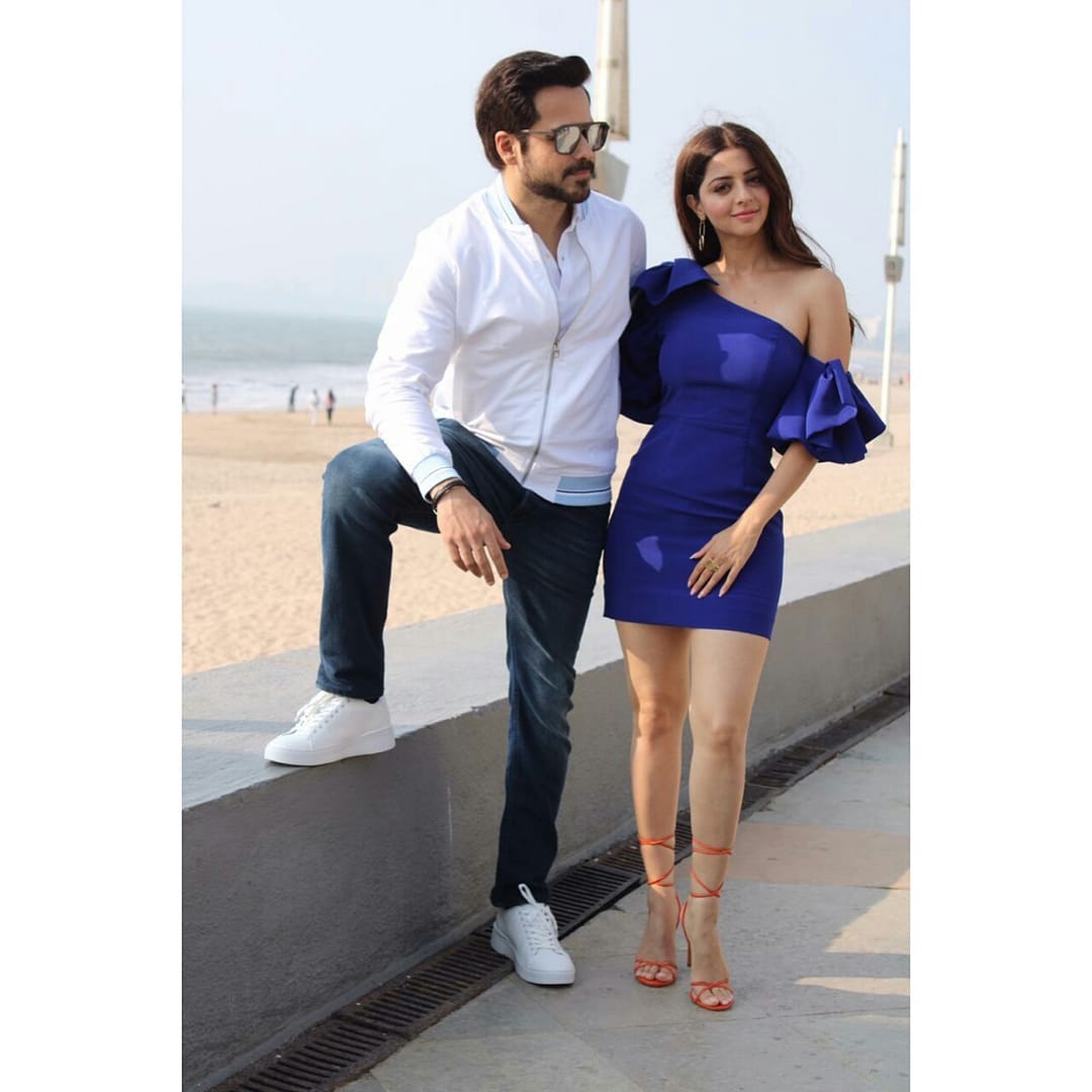 emmi_jaan's tweet photo. New pics - @emraanhashmi and @Vedhika4u in #TheBody promotion 😍 https://t.co/PW9X699X7v https://t.co/WU9f69IIVM