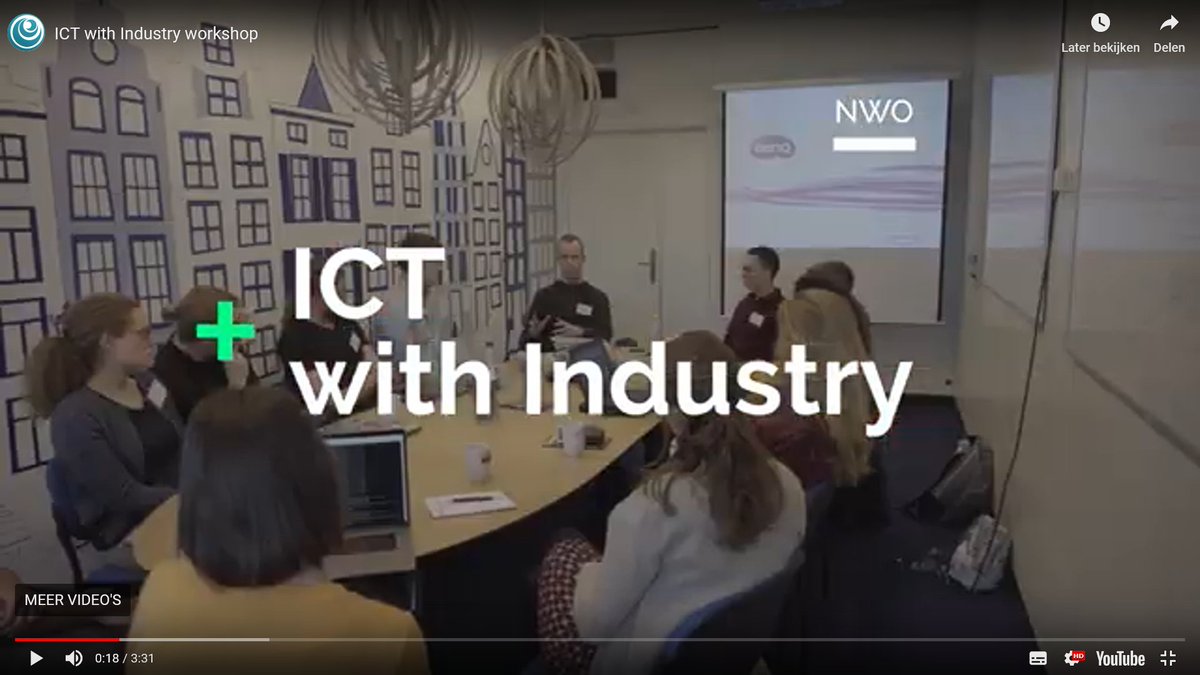 Registration for the ICT with Industry workshop 2020 is still open, there are a few spots left. ict-research.nl/ict-with-indus…. PhD students, master students and postdocs in Computer Science: join us! <a href="/TNO_Research/">TNO Research</a> <a href="/HomiePayPerUse/">Homie Pay-Per-Use</a> <a href="/Atos/">Atos</a> @KBNLresearch <a href="/BeeldenGeluid/">beeldengeluid</a> <a href="/rtlgroup/">RTL Group</a>