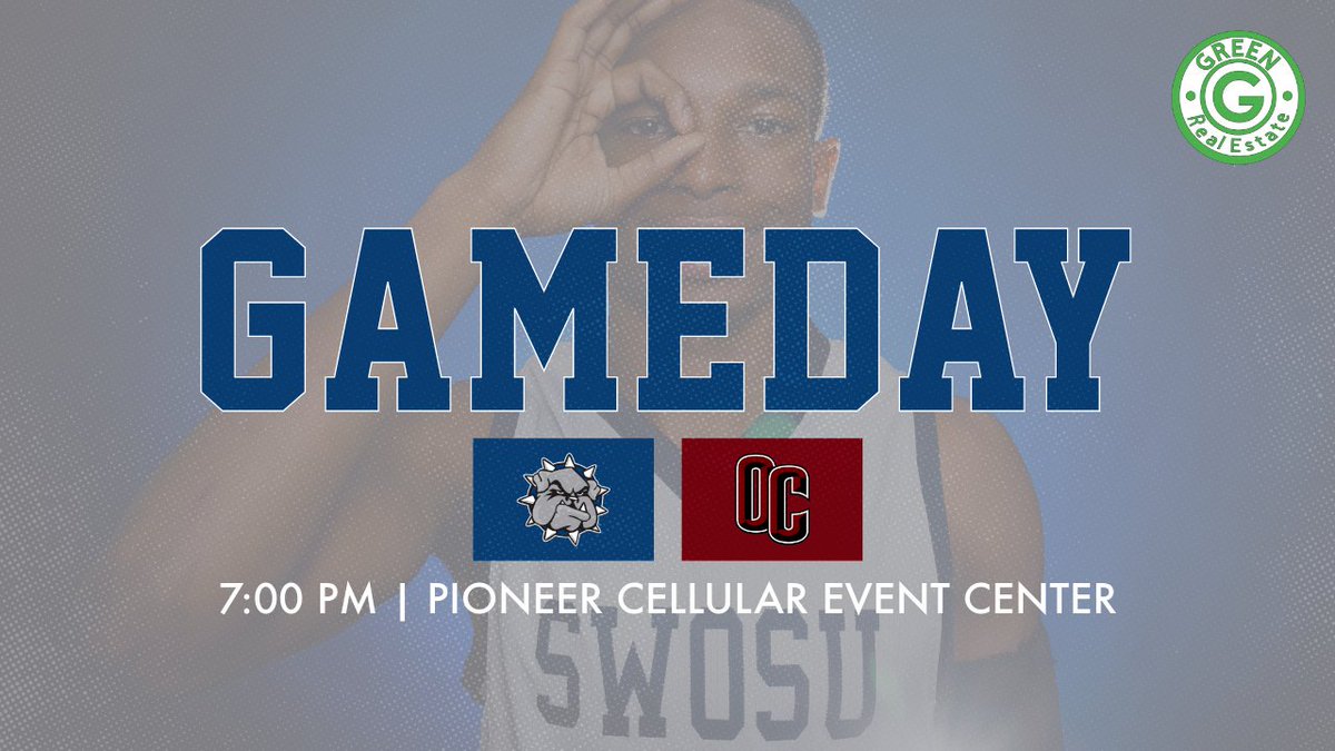 SWOSUAthletics's tweet image. GAMEDAY

◦ Oklahoma Christian at @SWOSUHoops 
◦ Weatherford / @PCECevents  
◦ Tipoff: 7:00 pm

📊 swosuathletics.com/coverage.aspx

#TheTimeIsNow | #GoDawgs