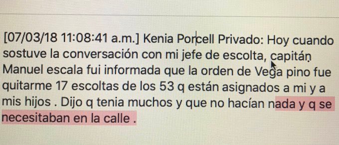 rmartinelli's tweet photo. Mira como invierten tus impuestos. Kenia tenia o tiene 53 escoltas. Faltan los de sus padres y lógicamente el “preferido” Daniel el travieso. Por eso no hay plata y la delincuencia sube y es a la vista de todos. Me dicen sus fiscales tienen cada una más de 30. No lo puedo creer https://t.co/76ylrsZHSI