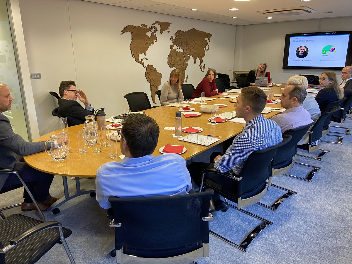 phil_hobden's tweet photo. Two busy Lunch &amp; Learn sessions with the partners, managers and seniors at @pkfFrancisClark in Poole today. 

Thanks for having me and @amy_capitaliser down to talk all things #funding &amp; @Capitalisers 

#longlivetheaccountant #bankmanagerv2 #smelending #accountants https://t.co/DrAL2m4Ub6
