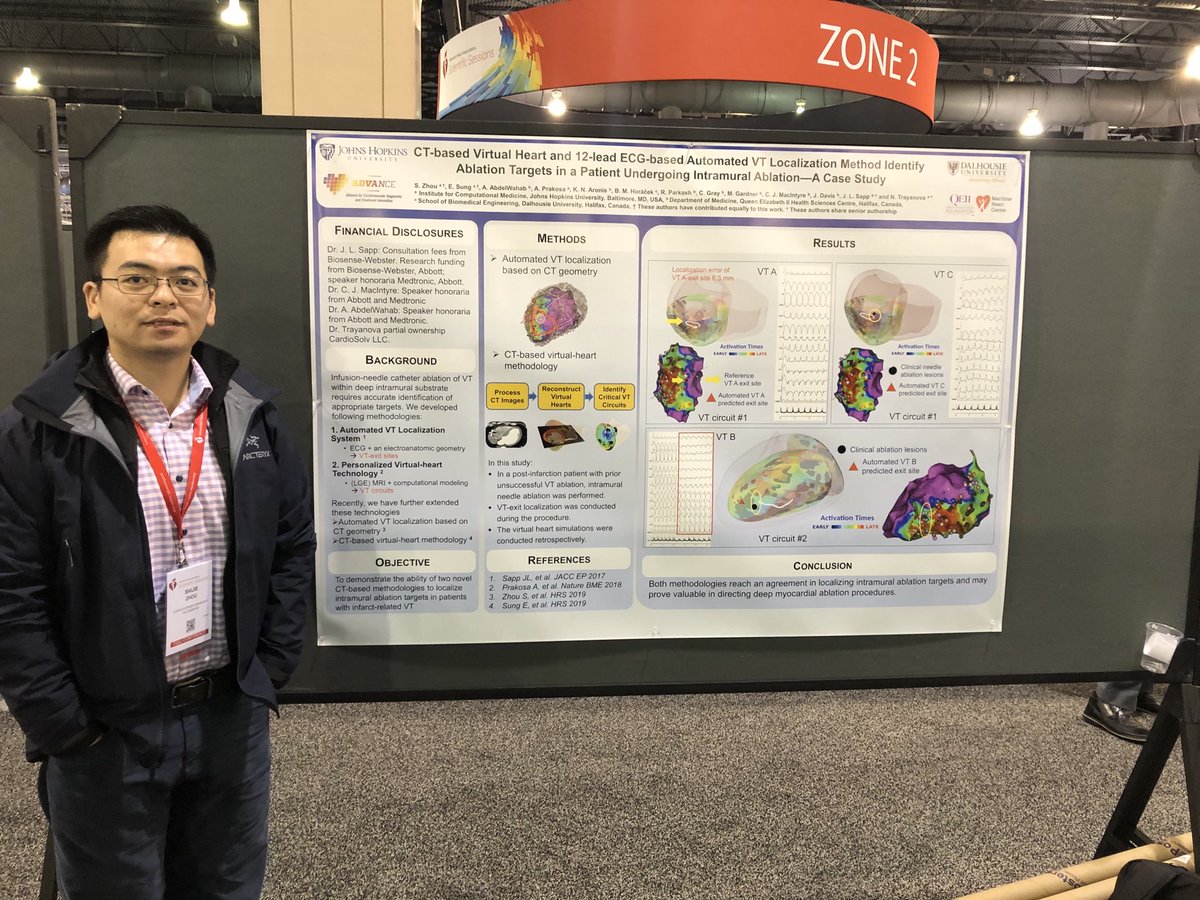 John Sapp (@johnlsapp) on Twitter photo Congratulations Shijie! Very cool poster at AHA localizing intramural VT! Congratulations Shijie! Very cool poster at AHA localizing intramural VT!