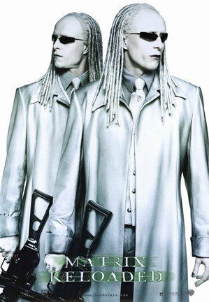 MichaelREMY2018's tweet image. the twins from #matrix2 !