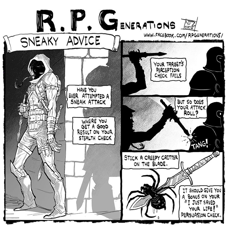 GenerationsRp's tweet image. Tweaks that can make a difference when your dice hate you 😆
#rpgenerations #rpg #dnd #dungeonsanddragons