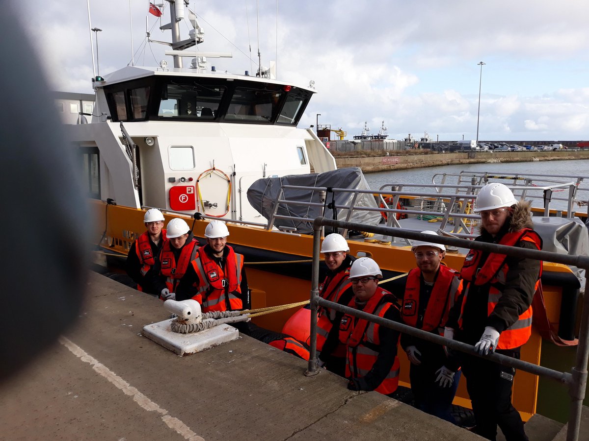 Many thanks to Paul Smith @windcatworkboat for welcoming our Cohort 7 - Level 2 course onto their vessel for a really informative visit today. #futureworkforce #renewableenergy #offshorewind  <a href="/EastCoast_Coll/">East Coast College</a> @ec