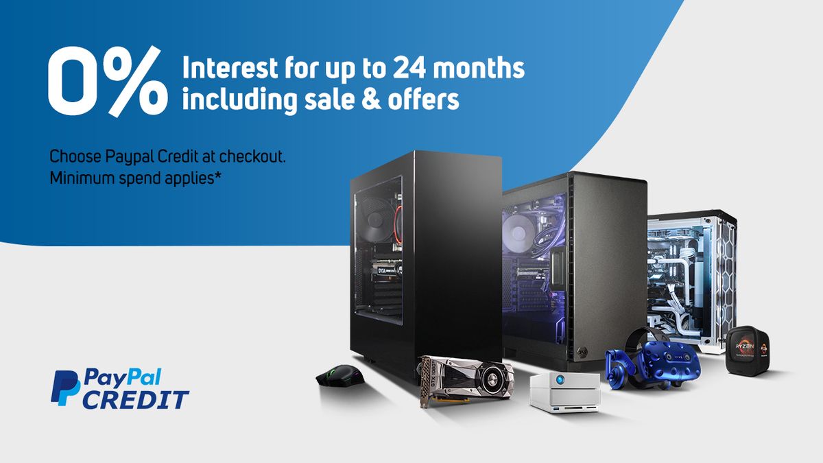 ScanComputers's tweet photo. Get 0% interest for up to 24 months with @PayPalUK Credit, Including all SALE and OFFER products! Just select PayPal Credit at the checkout!
Min spend of £99 for 6 &amp; 12 months, £199 for 18 &amp; 24 months. 
T+C's apply -  https://t.co/H1OLBPNZY4 
Shop now: https://t.co/TXRFb5TCGC https://t.co/JPgtsJ4KAt