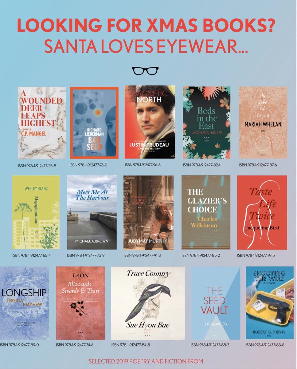 Full page ad in the November
22nd issue of the Times [London]Literary Supplement Christmas issue.

#Eyewearpublishing