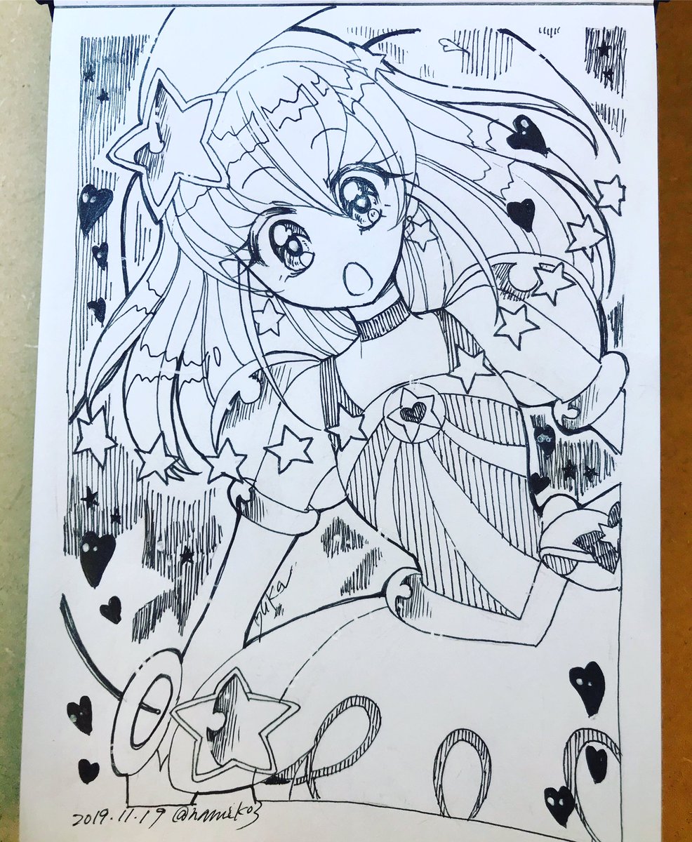 對馬有香 おしゃコレ展 10 24 久しぶりの1日1絵 お題箱より魔法少女ということで初描きプリキュア アニメ見たことないから雰囲気だけで描いた 一日一絵 1日1絵 イラスト 今日の一枚 ボールペン画 創作の狼煙 プリキュア スタートゥインクル 對馬有香 おしゃコレ展 10 24 久しぶりの1日1絵 お題箱より魔法少女ということで初描きプリキュア アニメ見たことないから雰囲気だけで描いた 一日一絵 1日1絵 イラスト 今日の一枚 ボールペン画 創作の狼煙 プリキュア スタートゥインクル