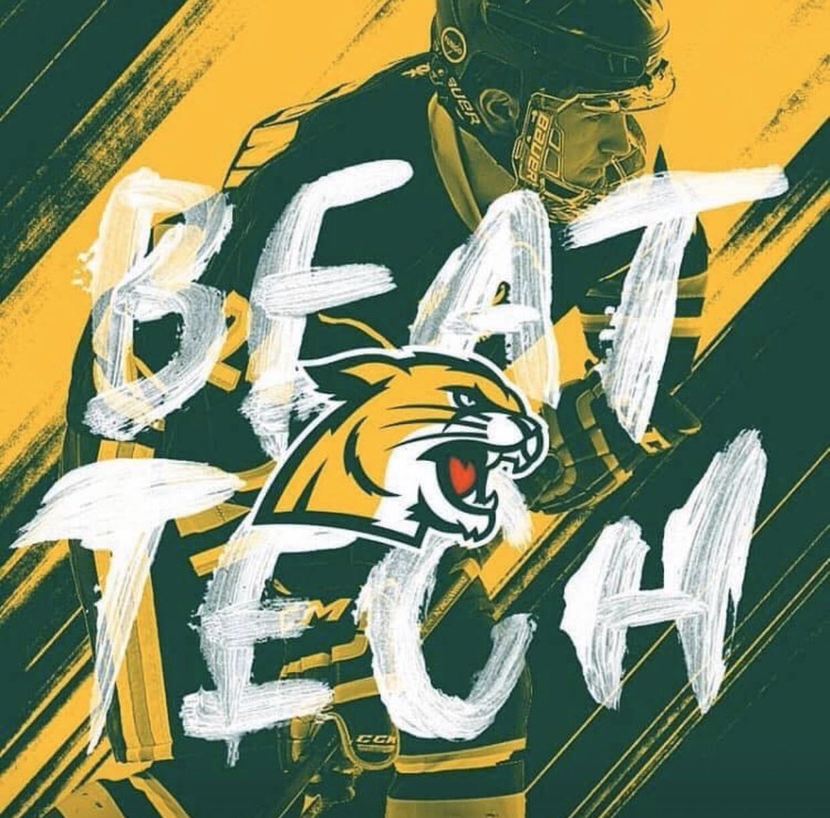 Real_DSantelli's tweet photo. The weekend we all been waiting for!!!!! #BEATTECH #techstillsucks #rivalweek #bestdivision1rivalry #MTUvsNMU #Goaliegoal #cawlidgehockey https://t.co/ETbFkFzHHx