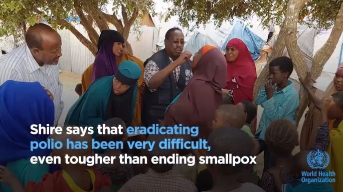 Proud of @WHO Polio Eradication Officer Mohamed Shire, a #REACHAwards finalist at tomorrow’s #RLMForum! A true #VaccineHero, Shire helped to eradicate smallpox, and then joined the fight to #EndPolio in #Somalia and around the 🌍.
bit.ly/2Xmi4Yy