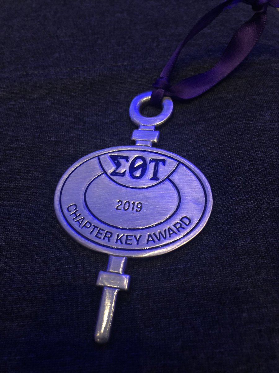 DrWatson_Rn's tweet image. Chapter Key Award #KappaChapter #SigmaConv19