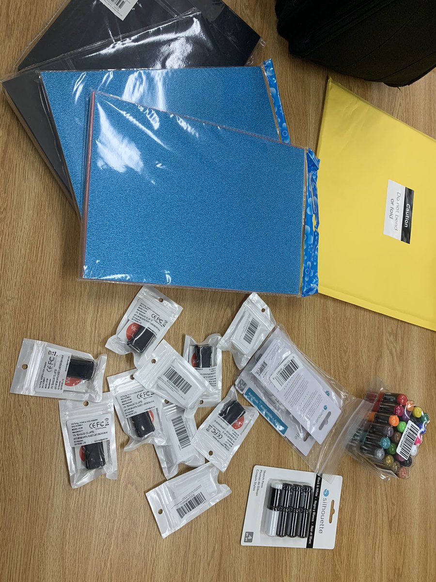 It’s like Christmas with our PTSO grant items!!!