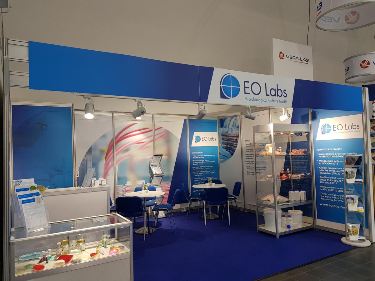Day 1 of #MEDICA2019. If you are attending the show this year then be sure to come and see our team in Hall 1 Stand A60.  #microbiology #eolabs #medica
