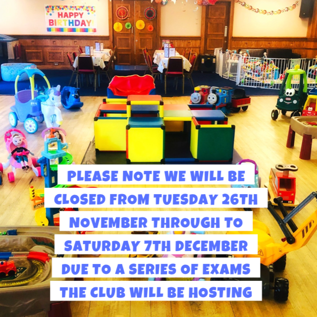 Pandaplaycafe's tweet photo. We hate to be closing, especially during the cold weather, but the club have booked a long series of exams in the ballroom from Tuesday 26th November through to Saturday 7th December, so we hope you can fit in a couple visits before then! https://t.co/CqYYcJAan4
