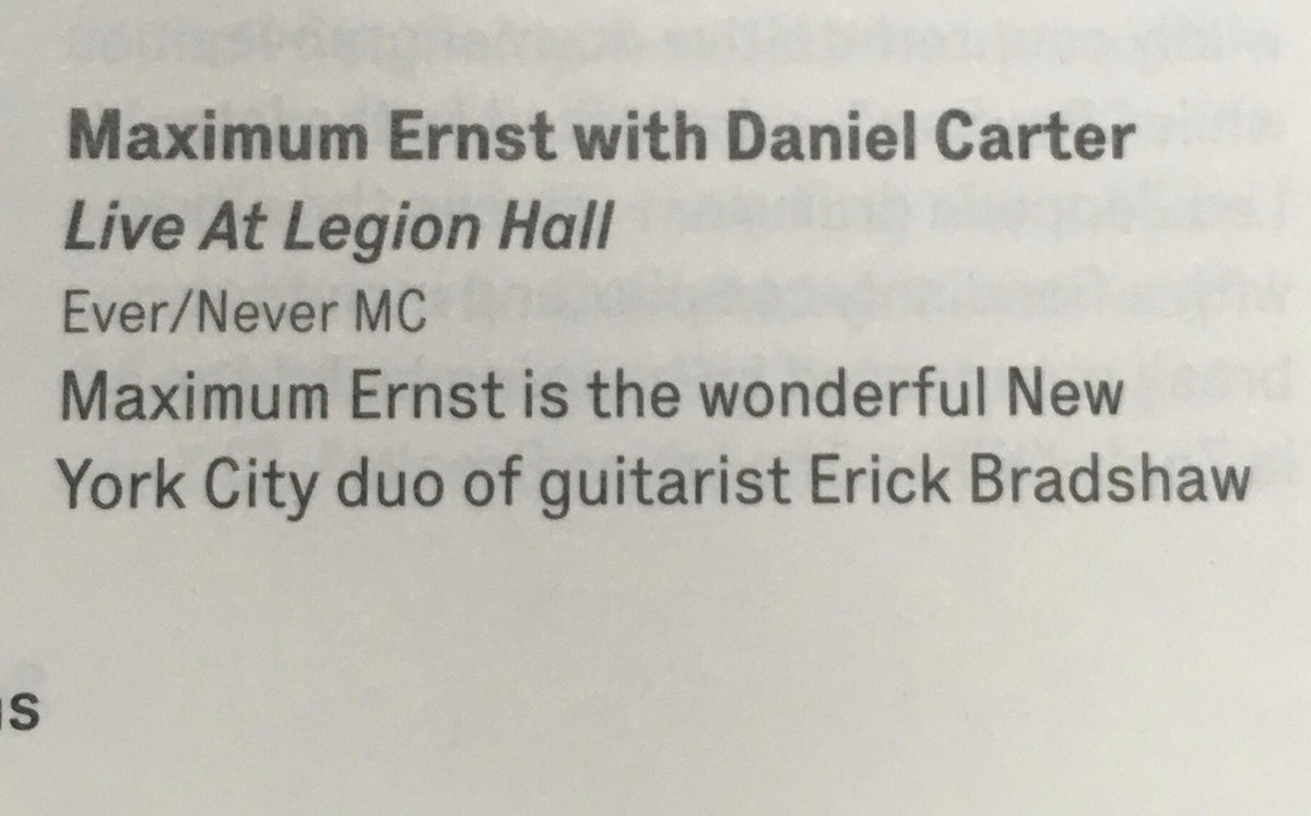 ever_never_recs's tweet photo. A few choice words from @ByronColey1 on new Maximum Ernst CS w/ @DanielCarterNYC in Dec @thewiremagazine #evernever #maximumernst @cyanidetooth https://t.co/V9JT3MNNs6