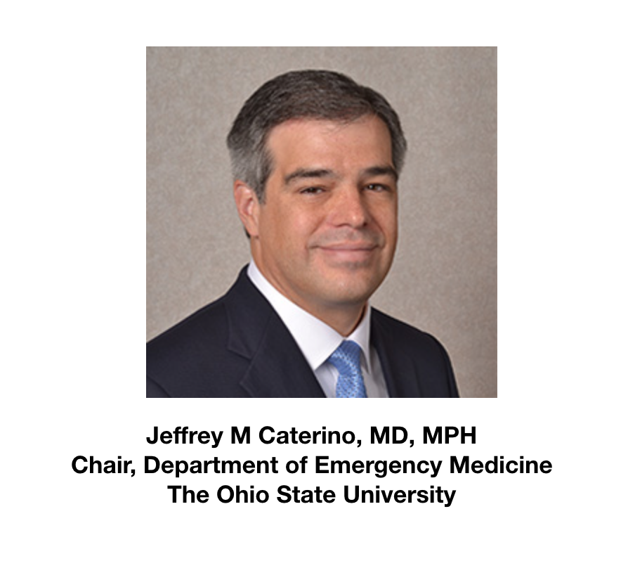 SAEMonline's tweet image. Congratulations to Jeffrey M Caterino, MD, MPH who has been named as the next Chair of the Ohio State University Department of Emergency Medicine.  Congrats! #SAEMSpotlight