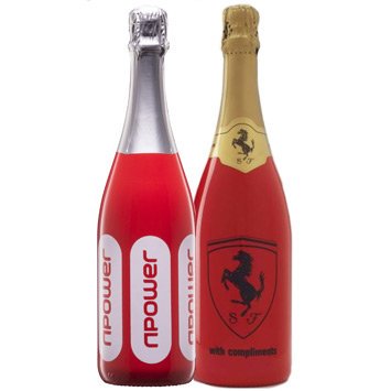 Branded wine or champagne for your favourite clients? #brand #merchandise #Executive