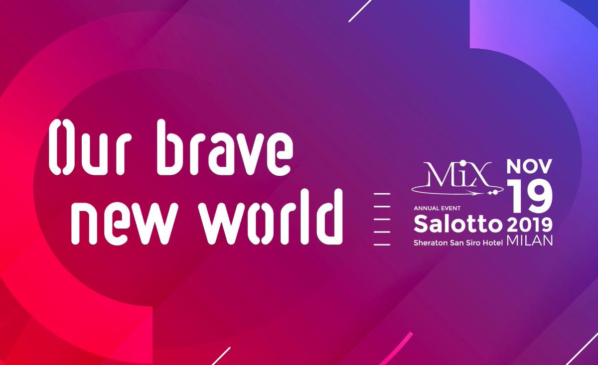 Retelit's tweet photo. #MIXSalotto is almost here! Are you ready to join the Italian telco community? See you tomorrow https://t.co/dyLakVwmCI