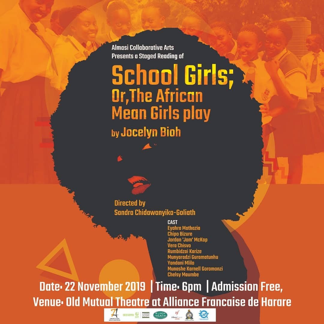 This Friday at #AllianceFrancaise!!!!
#AlmasiCollaborativeArts #Almasi #SchoolGirls #JocelynBioh #Theatre