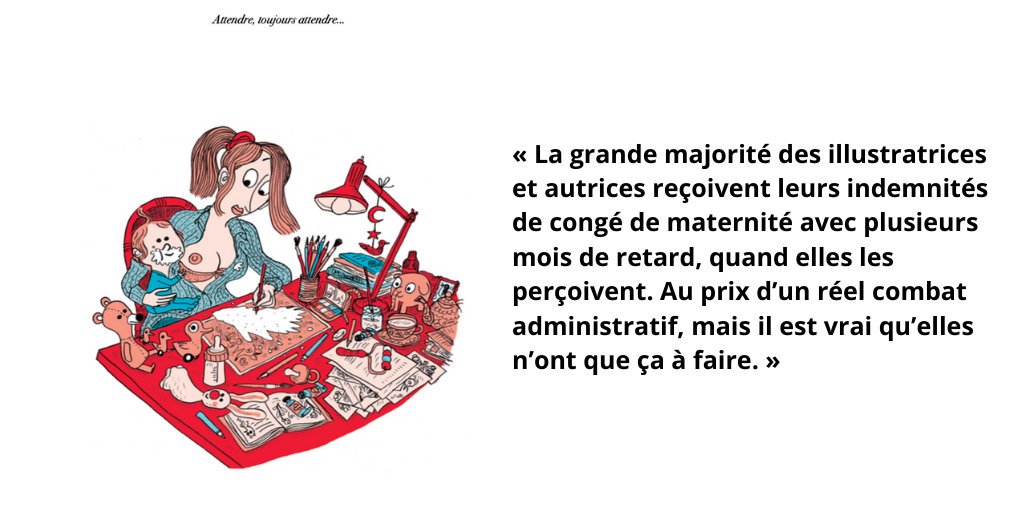 CharteAuteurs's tweet photo. @Adagp_ @GuillaumeNail @Samanthabailly @AurlieAbolivier @LigueAuteursPro @franz5fd @MarcLizano @BoniniSandrine Et aujourd’hui, nous abordons le thème de la maternité. 
Texte de @DieuaideSophie et @Ndigard
Illustration : Benjamin Chaud
@Adagp_ @LigueAuteursPro @AurlieAbolivier @BoniniSandrine @marclizano @franz5fd @Samanthabailly @GuillaumeNail https://t.co/Ol2OOOIcmC