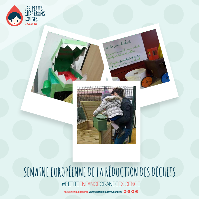 Creches_LPCR's tweet photo. [Semaine Européenne de la réduction des déchets] Compost, poubelles croc'bouchons, train du tri... nos professionnels, tous formés aux éco-gestes, sensibilisent les enfants au #tri et à la réduction des déchets au sein de nos @Creches_LPCR #recyclage #petiteenfance #RSE https://t.co/v2ho20t6IN