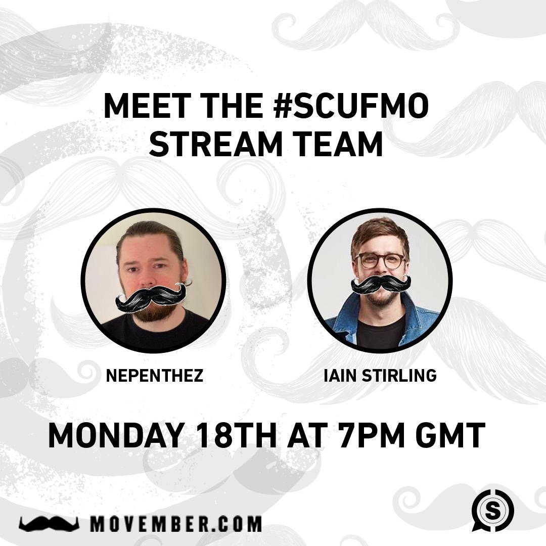 NepentheZ on Twitter: "Don't forget guys we'll be life at 7pm w/ @IainDoesJokes for the #ScufMo charity stream. Hope to see you there 👊 https://t.co/qRKF2nMh7a https://t.co/w5inf9vhP4" / Twitter