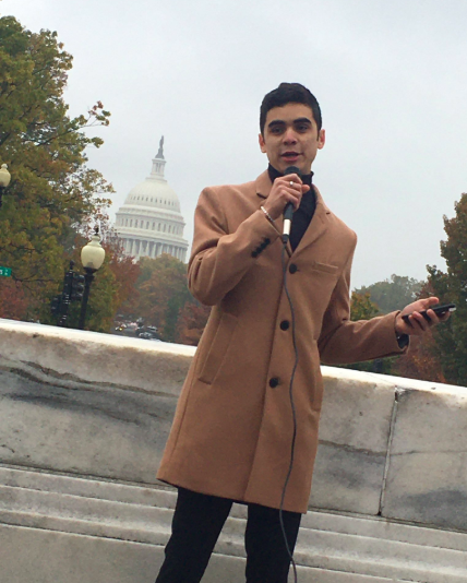 IGsolidarityNET's tweet photo. The Ignatian Family is on Capitol Hill right now! Over 1,500+ advocates are calling for care for our Earth and humane migration policies!  #IFTJ #IgnatianFamily https://t.co/EyTOyD8Kfi