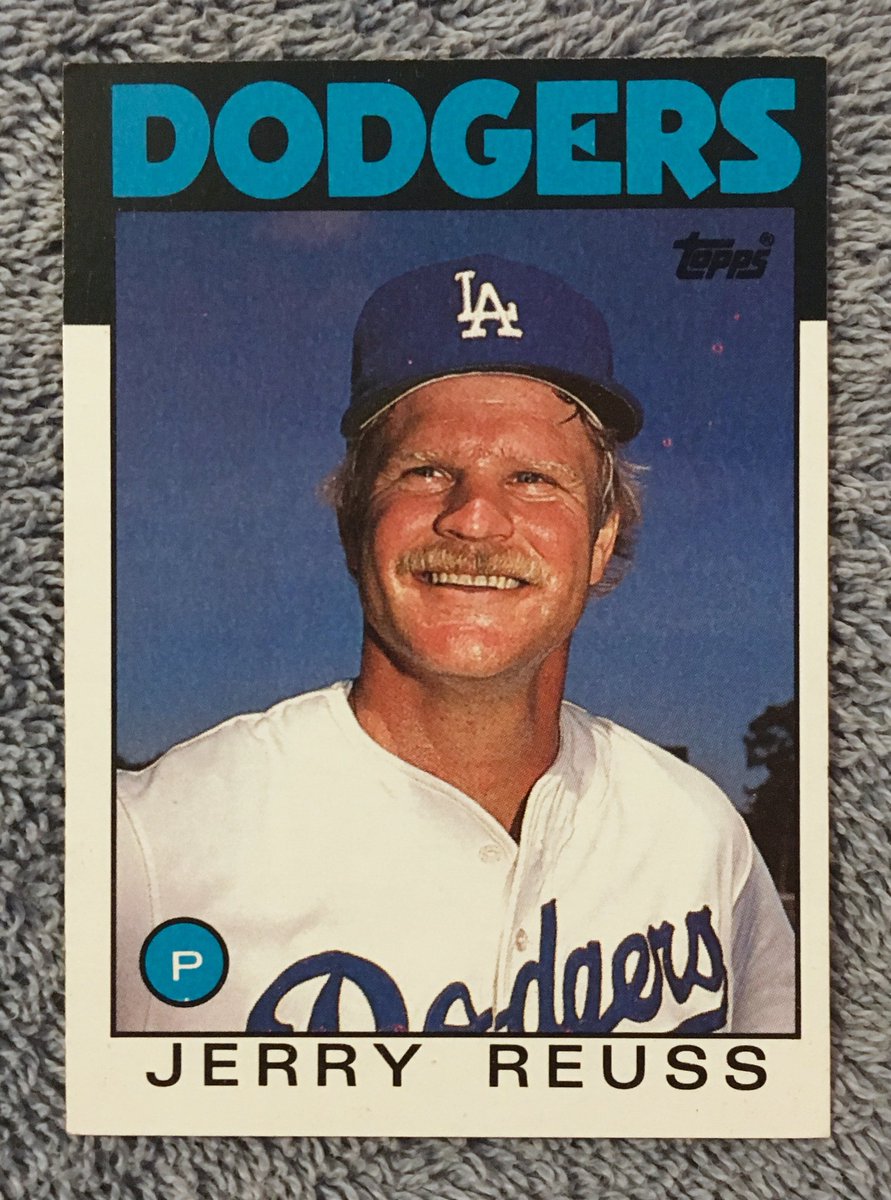 Dodger Cards (@dodgers_cards) on Twitter photo I want to individually thank each of you who follow me. Since starting this account, it’s been a lot of fun interacting with you all.
So in honor of my 577th follower, here is 1986 Topps #577 Jerry Reuss. Thanks for following, <a href="/NCAAHoopsElite/">CollegeBasketballElite</a>! I want to individually thank each of you who follow me. Since starting this account, it’s been a lot of fun interacting with you all.
So in honor of my 577th follower, here is 1986 Topps #577 Jerry Reuss. Thanks for following, <a href="/NCAAHoopsElite/">CollegeBasketballElite</a>!