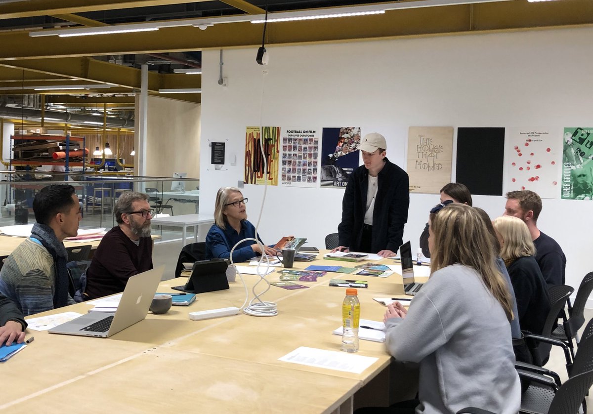 Fantastic live design brief meeting <a href="/BathSpaUni/">Bath Spa University</a> #LocksbrookCampus with 3rd year Graphic Communication students <a href="/artbathspa/">Art Bath Spa (Adele)</a> and <a href="/houseimaginatn/">House of Imagination</a> team <a href="/waynelindsy/">Wayne Lindsay</a> <a href="/Imaginnovatn/">Imaginnovation®</a> Trustees inc former Head of Learning and Interpretation Tate Modern <a href="/TateResearch/">Tate Research</a>