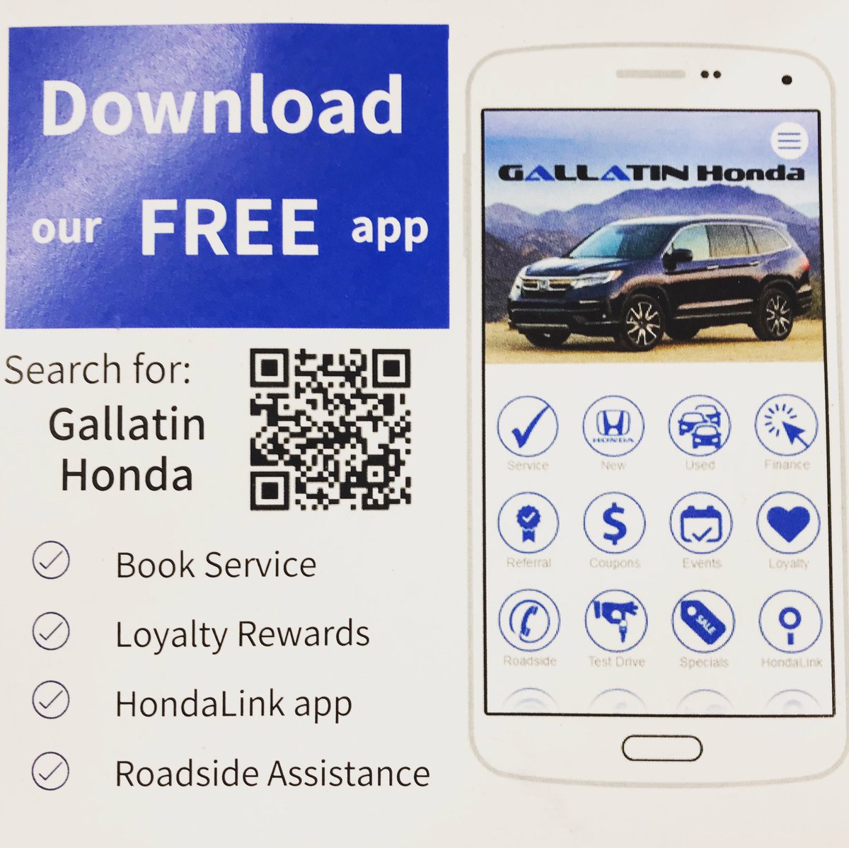 tlyates67's tweet photo. Hey friends! Download our FREE app today to view our inventory, book service appointments, schedule test drives, build loyalty rewards etc... Please be sure that you choose me as your preferred Service Advisor. Thanks so much, and I look forward to assisting you. https://t.co/q9cuFhBVBY