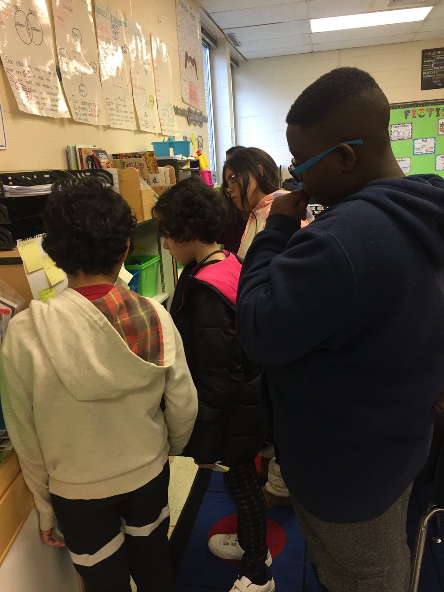 pearsonfifth's tweet photo. 5G had a busy day today! We started our afternoon with a mystery reader (Ms. Ifft, amazing 1st grade teacher and roommate to Ms. Pearson) and finished with a carousel activity to discuss child labor. So much fun! #ormustangs https://t.co/KJTuc39nXE