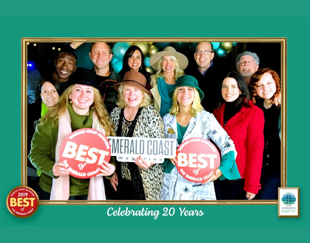 EmeraldCoastMag's tweet photo. Another special thanks is owed to our #BestofEC sponsors @GrandBoulevard, @silvpremoutlets, @IdyllHoundsBrew, @98Distillery, @CountsREGroup, @FDVineyards, @ResortQuestNWFL, @CRIcpa, @eloquentsigns, @ProffittPR, @BrotulasSeafood, @Trulieve, & @GulfPower! Cheers to 2020! https://t.co/lHMefXYo6O