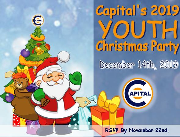 Hey Capital families, do not forget to RSVP to any one of our Social Committee members by November 22nd for a chance to meet SANTA! Children ages 13 and younger are welcome. You can also email your RSVP’s to reception@capitalpaving.on.ca