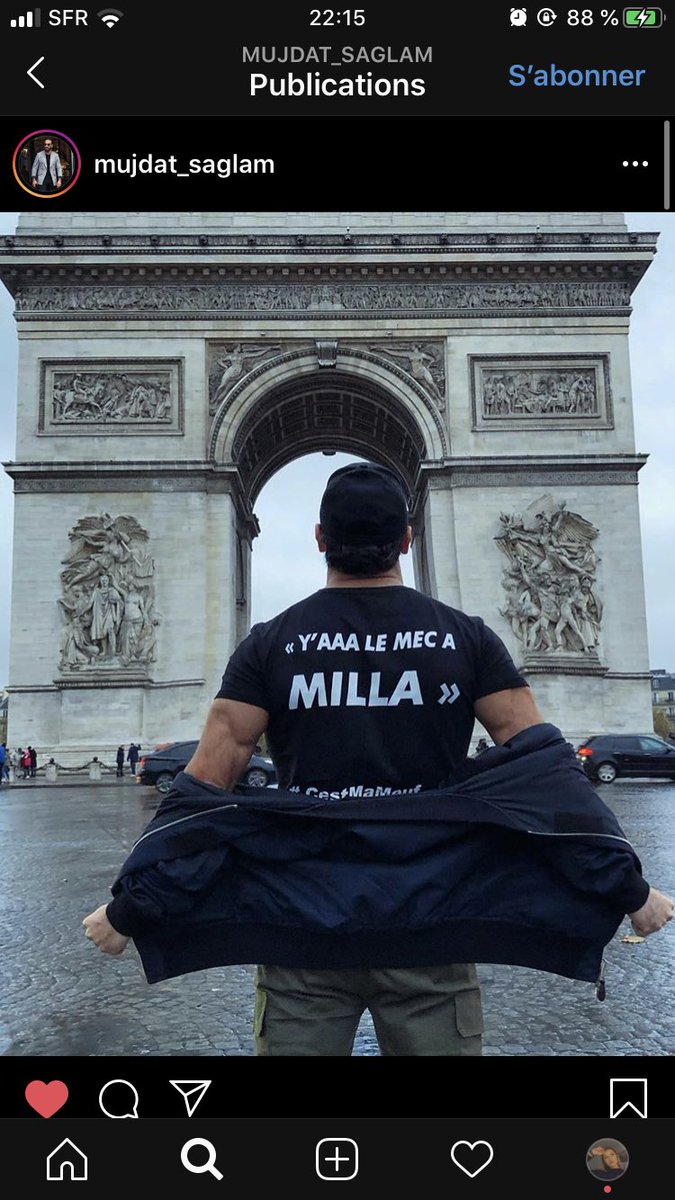 NeurdinLena's tweet photo. regarder mujdat "le mec a milla" a poster quoi mdrrrr quel culot quand même #milla https://t.co/A7Blm0D4V0