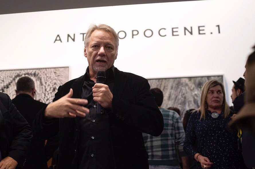 EdwardBurtynsky's tweet photo. This weekend I had the opportunity to visit the @anthropocene exhibition again at @MAST_Bologna and what a great experience. Thanks so much to Mrs. Seragnoli, Urs Stahel and the entire MAST team for the incredible job you've done on this exhibition. https://t.co/rJkDbAW88O