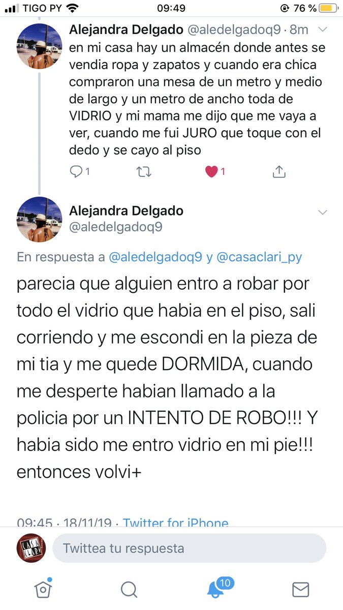casaclari_py's tweet image. Felicidades a la ganadora del antilunero 😂🙌🏾 te esperamos hoy por la terracita @aledelgadoq9 (tu tía merece que le invites)