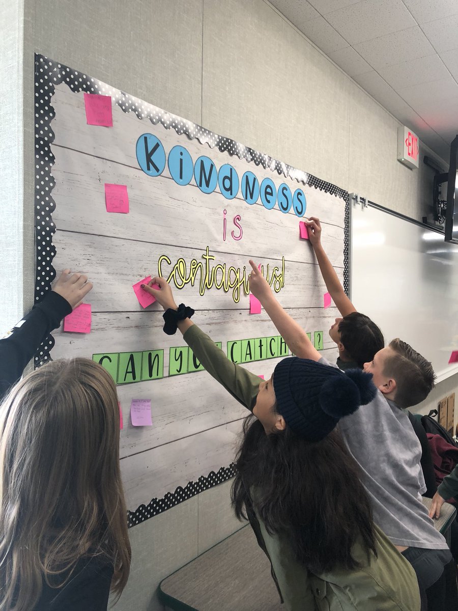 Kindness is contagious! Our 5th graders sure do know how to catch it! #DentonDragonsVisalia @kbauer830